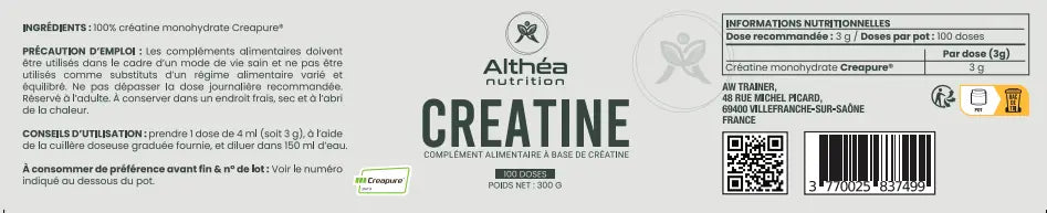 Créatine Monohydrate Creapure®