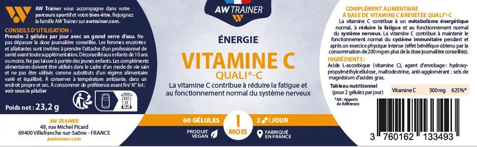 Vitamine C - AW Trainer