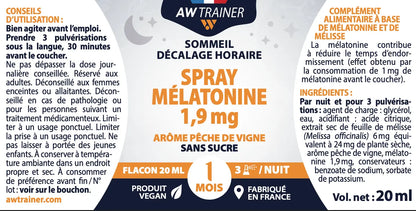 Spray Mélatonine - AW Trainer 