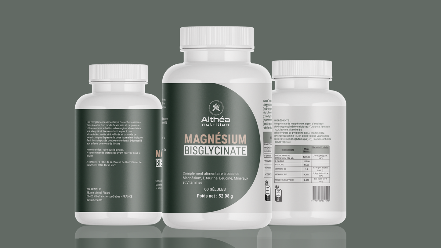 Magnésium 100% Bisglycinate